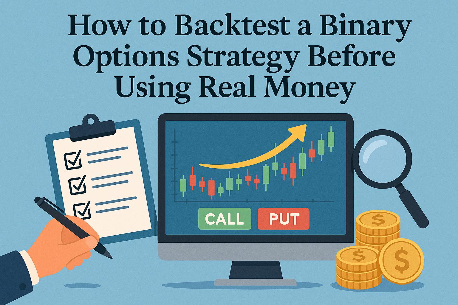 How to Backtest a Binary Options Strategy Before Using Real Money