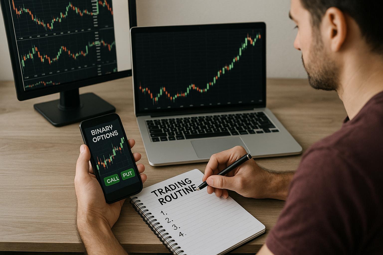 How to build a binary options trading routine that actually sticks