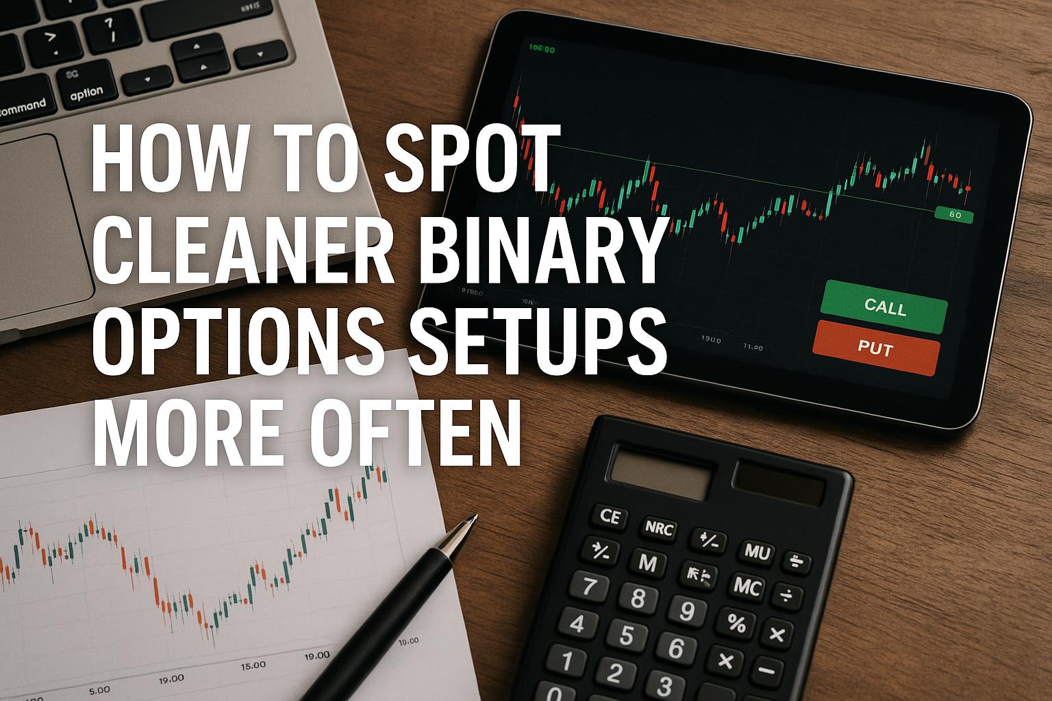 How to spot cleaner binary options setups more often