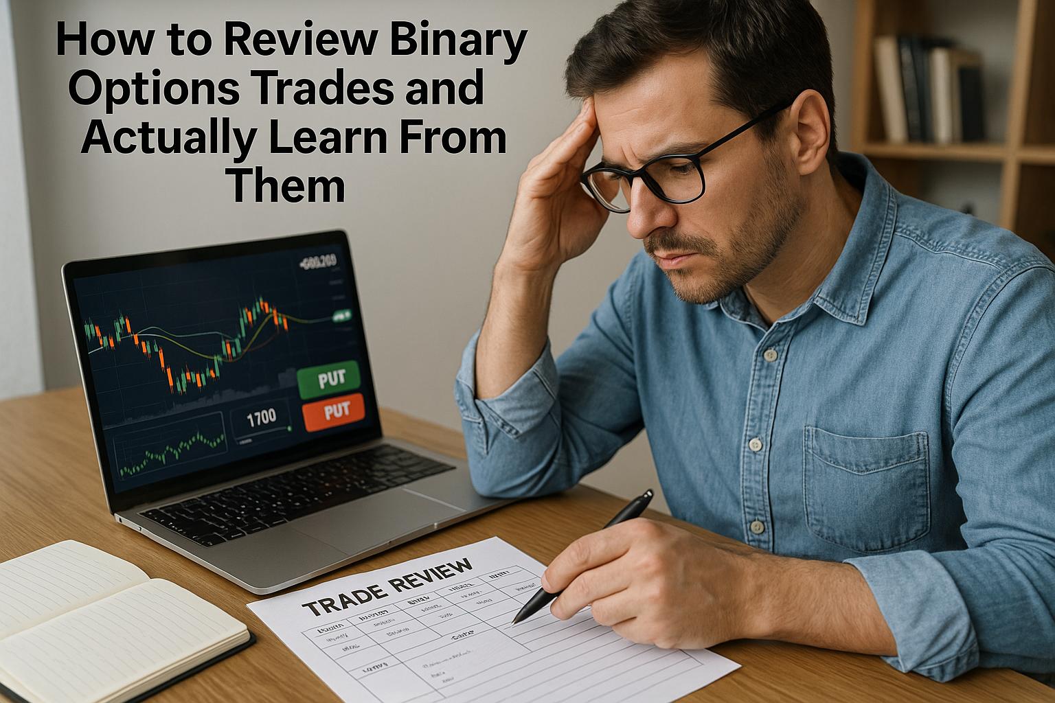 How to review binary options trades and actually learn from them