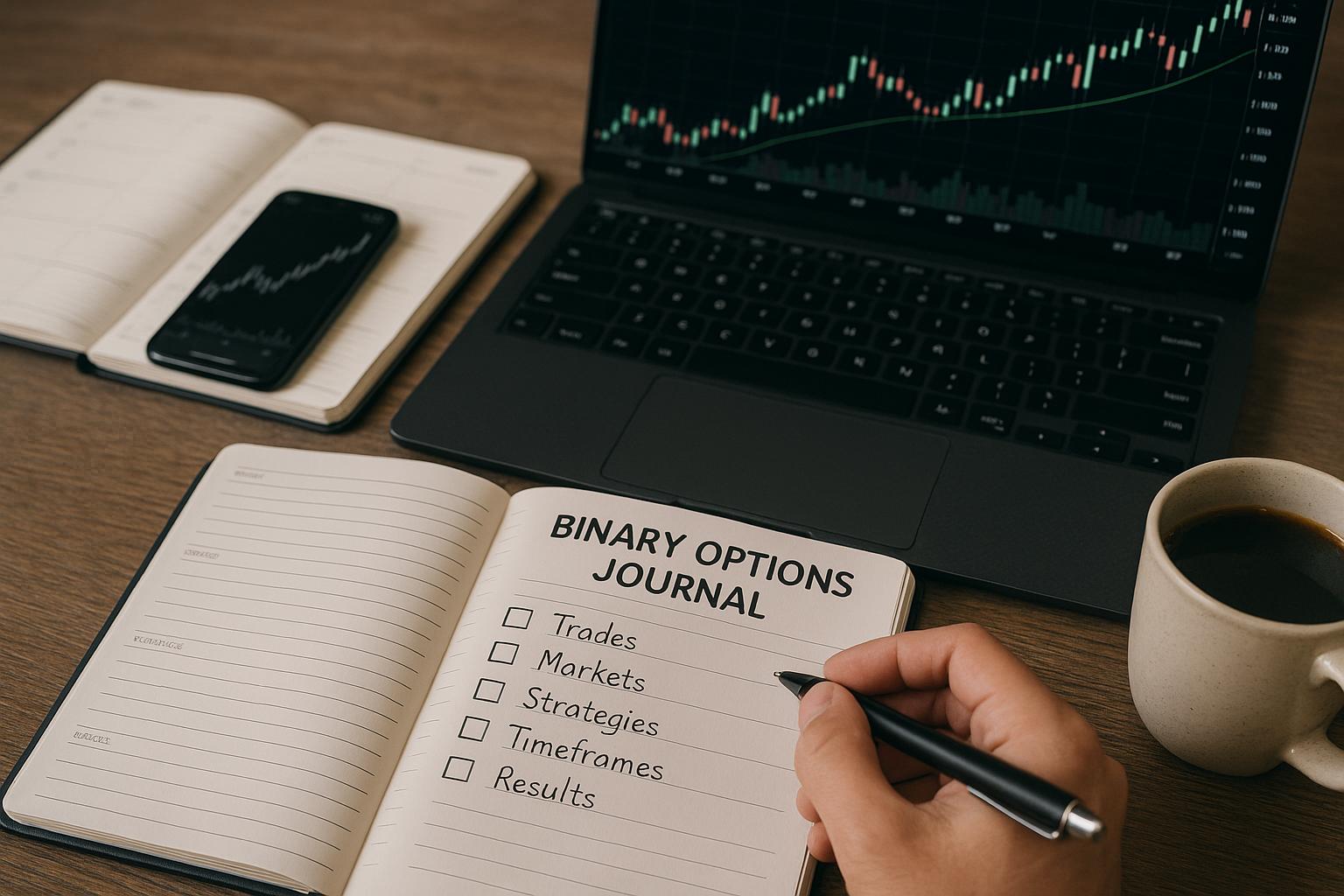 What to track in a binary options journal each week