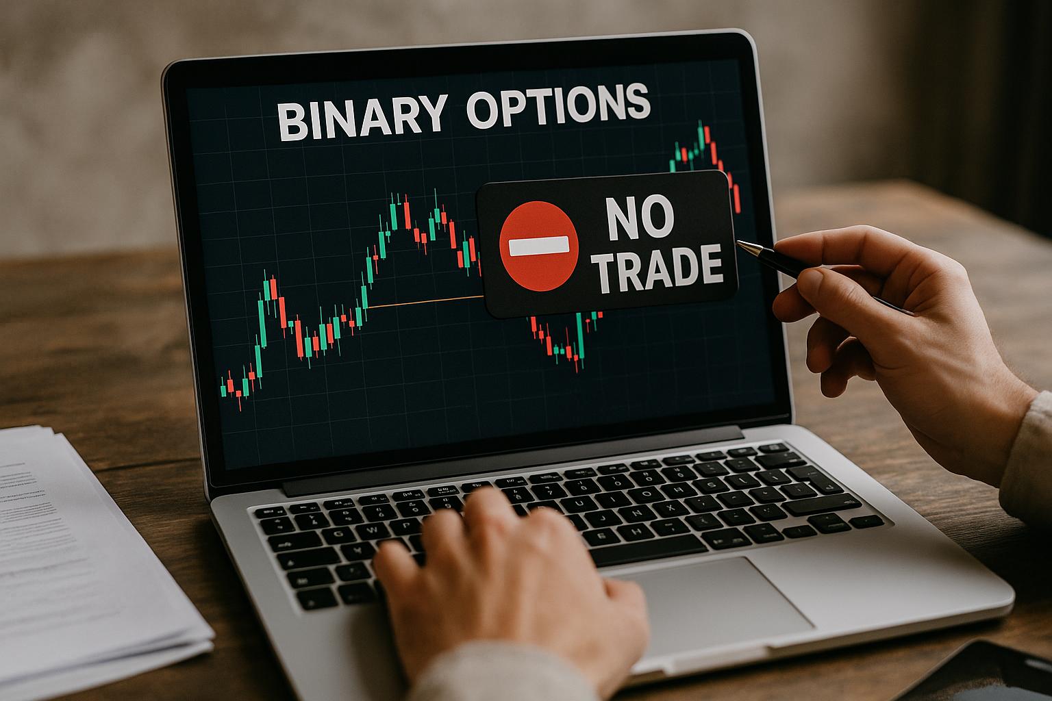 How to recognise no trade conditions in binary options